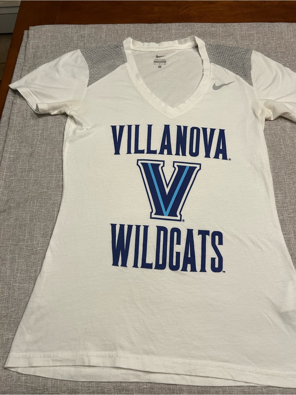 Nike Light Gray Villanova Tee